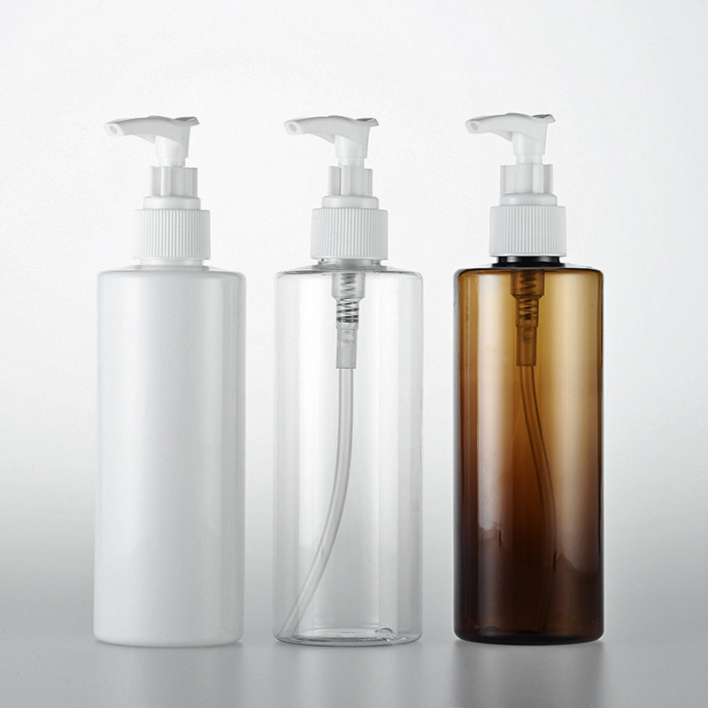 Cleansing Oil bottle water oil pump bottle with lock pump Facial Oil container cosmetic packaging 3oz 4oz 5oz 6oz