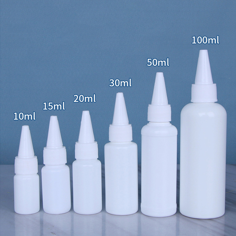Customize Hair Oil Packaging Matte Pink Plastic Squeeze Bottle 200ml 300ml 500ml PE PET Degrade Cosmetic Lotion Pointed Bottle