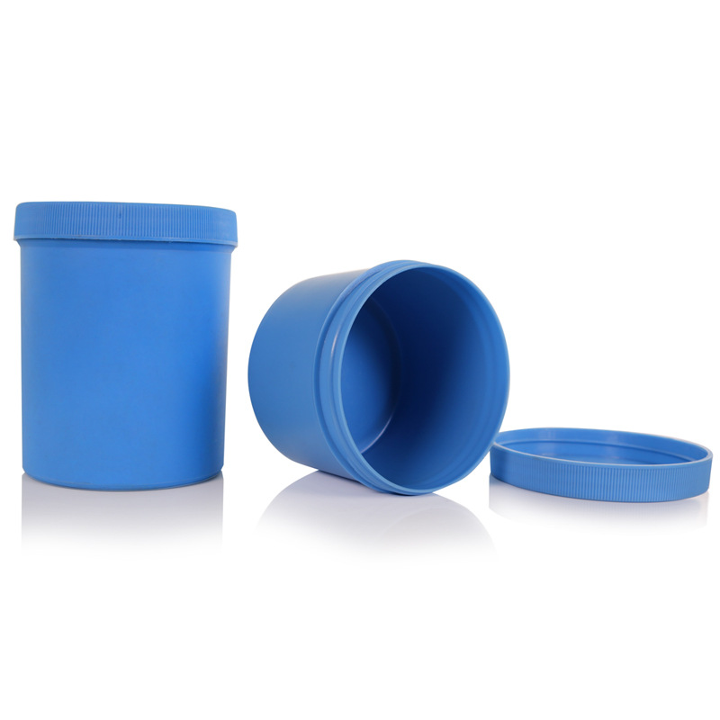 Storage Jar Customized PP PE Plastic Matte Jars Bottle Pink Blue Green 150ml 250ml 300ml 500ml for Industrial Chemical Packaging