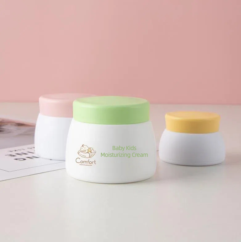 Pink Color Baby Kids Face Moisturizer Jar Plastic Empty Refill 15g 30g 50g Double Wall PP Jars with lids Body Cream Jars