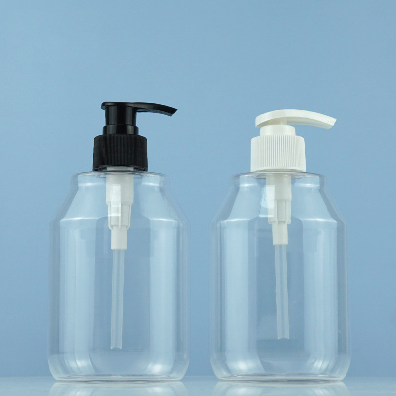 Square Green Foam Bottle 150ml 200ml 250ml  PET PETG Facial Cleanser Mousse Foaming Pump Bottle Cosmetics package Foam container