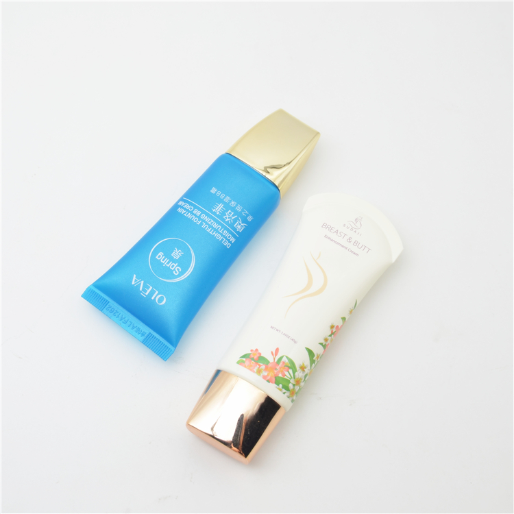 50ml 100ml 150ml 200ml 300ml Customized White Plastic Cosmetic Tube Skin Care Cream Hand Cream Packaging Tube With Flip-cap