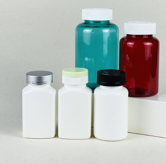 120ml 150ml Emplty PET Plastic Medicine Pill Green Bottle health product powder tablet bottles