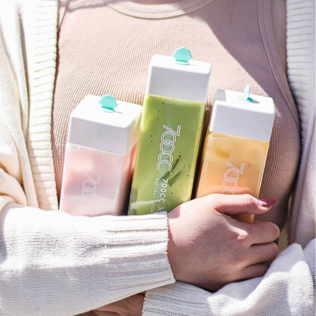 300ml 400ml 500ml Square Plastic Pet Juice Bottles PET Plastic Cup Jar Vase Can PET Plastic Beverage Bottle