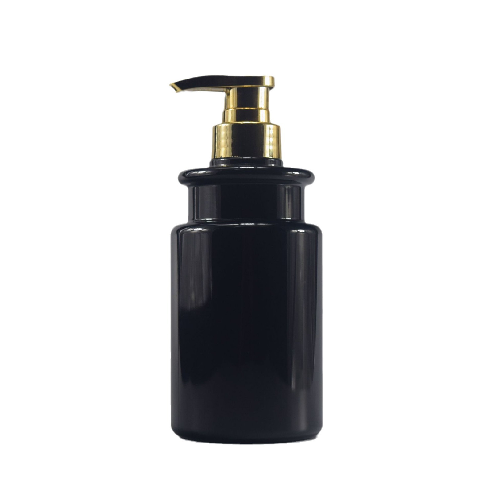 300ml 500ml custom color hotel shampoo body wash lotion shower gel bottles With gold pump head Cosmetic Lotion Pump Bottles