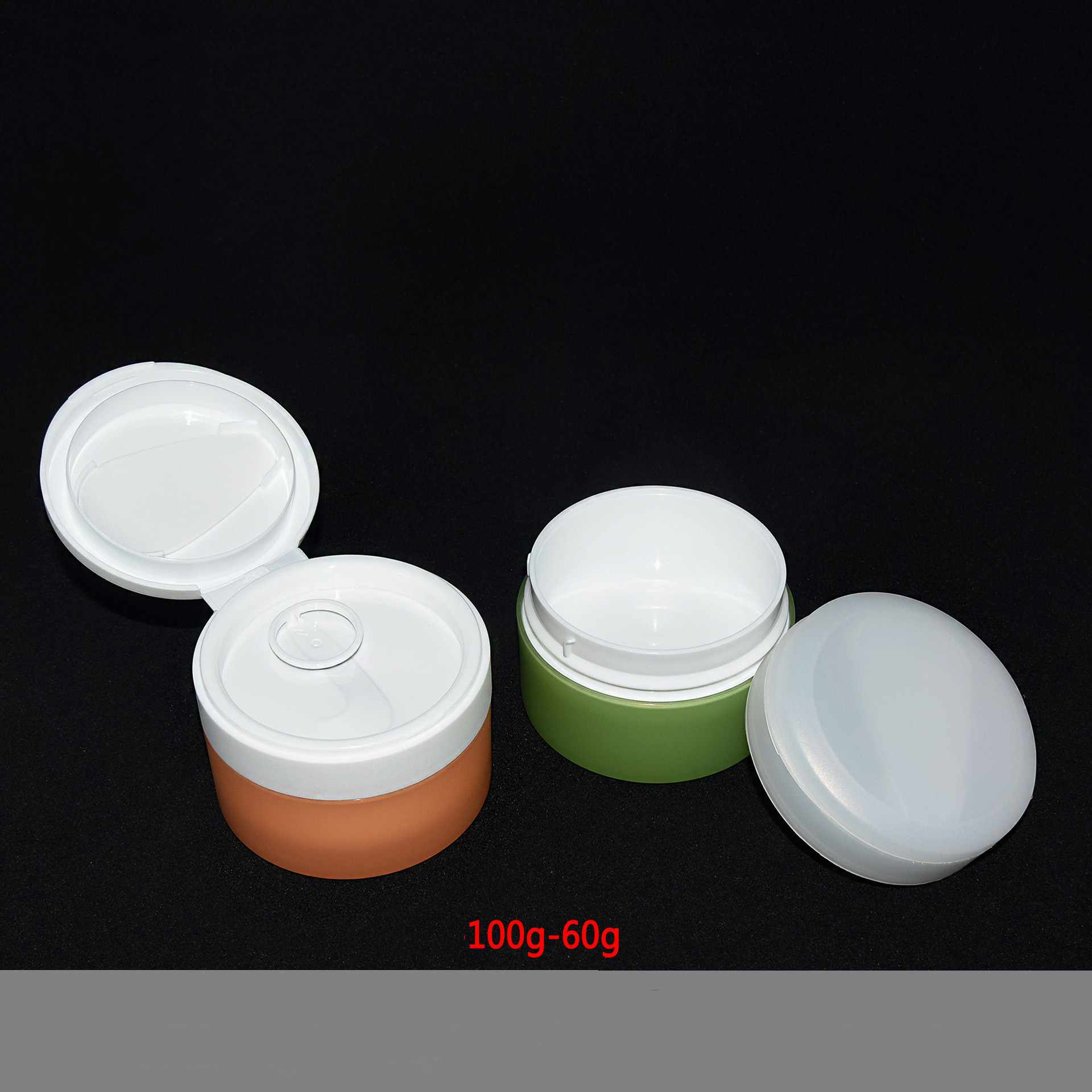 150g 250g 280g Eco Friendly Facial Mask Body Scrubs Cosmetic Cream Empty Jars PP Containers for Body Butter Cosmetic Packaging