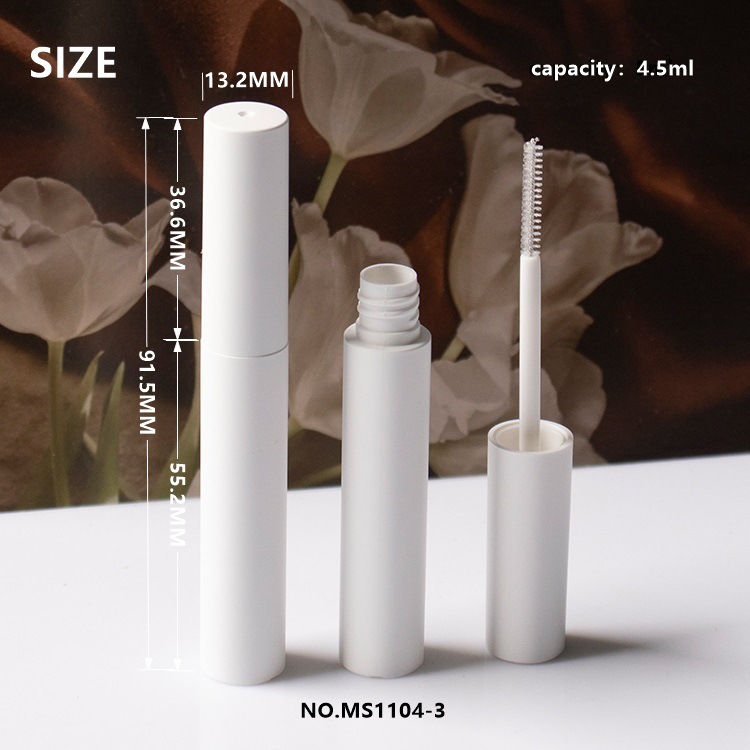 5ml 10ml White Mascara Tube Plastic empty mascara wand tube bottle mascara packaging tube eyeliner container