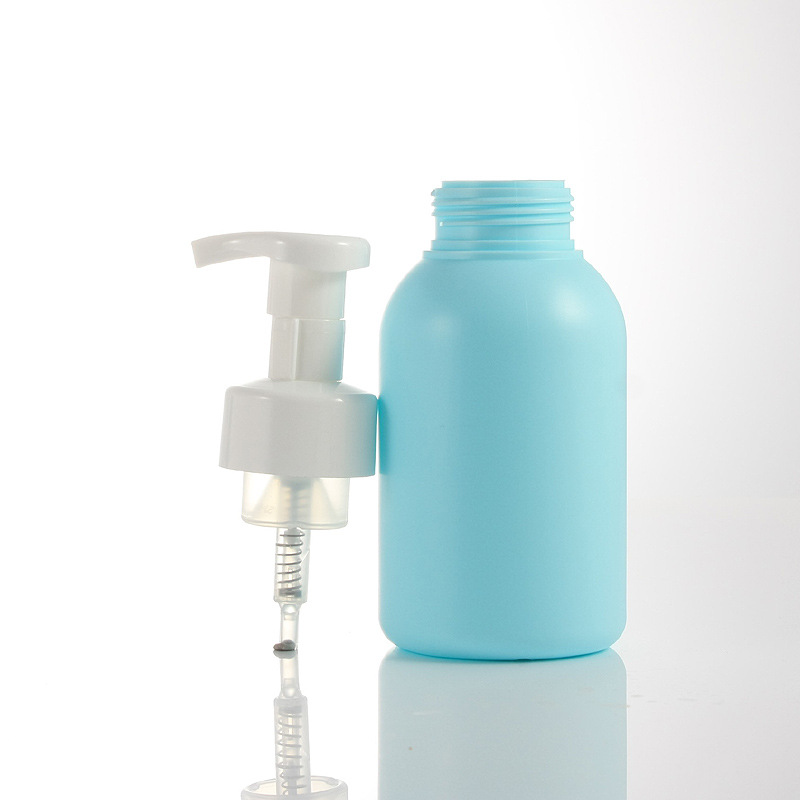 Foam bottle 200ml 250ml 300ml cosmetic liquid soap dispenser with foam pump bottle face cream packaging Refillable