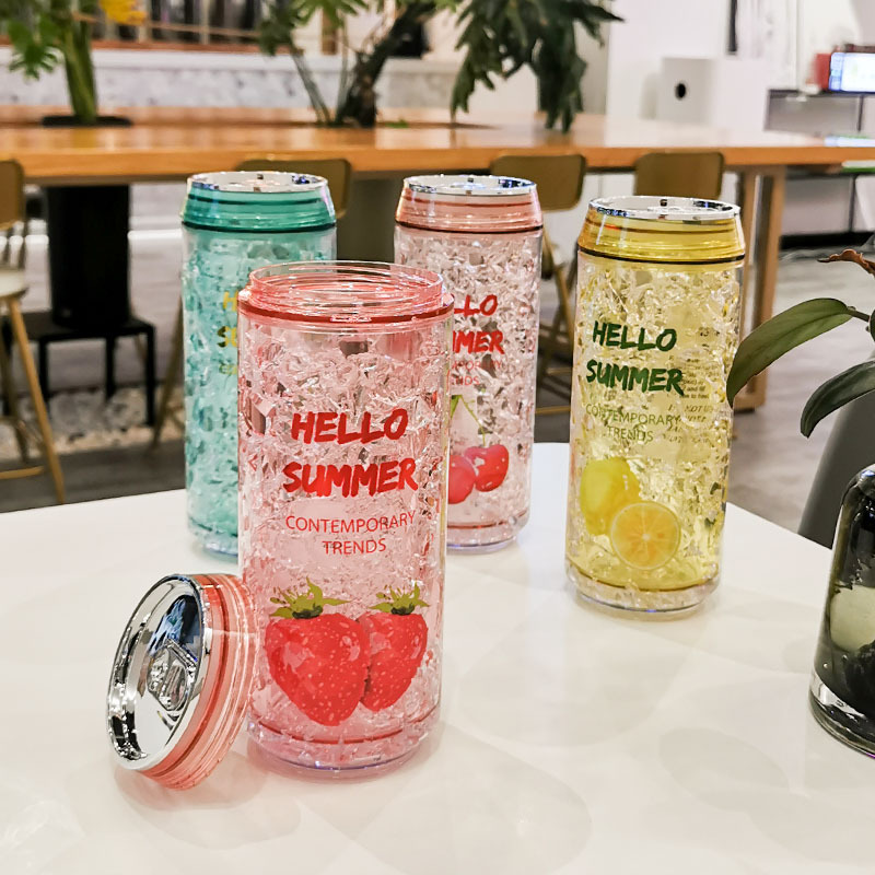 Customized 1000ml High Capacity Milk Juice Environmental Protection Packaging Bottle Plastic Juice Can