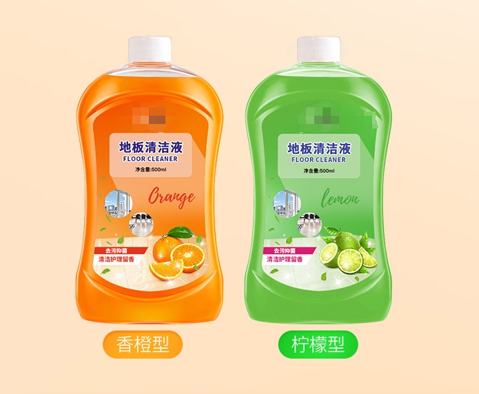 Floor Cleaner empty bottles 500ml Powerful Decontamination Floor Cleaner, Multipurpose Floor Cleaner for Wood Floors, Tile Floor