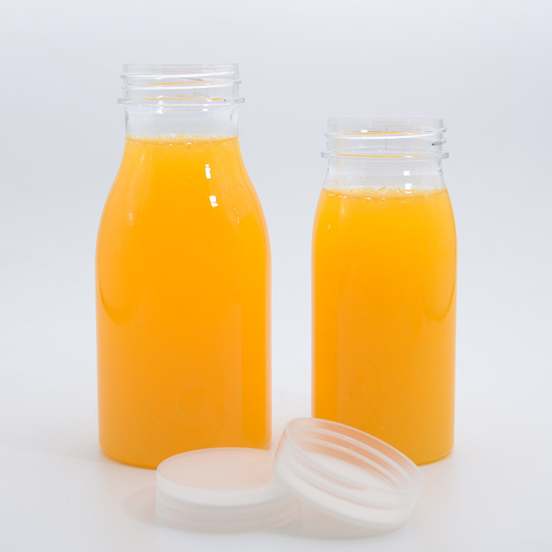 Wholesale 200ml 300ml Empty Disposable Greek Yogurt Container Plastic Yogurt Drink Bottle Milk Storage Container Bottle With Lid
