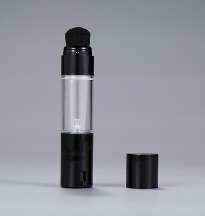 New 15ml 25ml 30ml Airless Serum Liquid Foundation Blush Concealer Pump Bottle With Brush Cap Cosmetics Makeup Tool Container