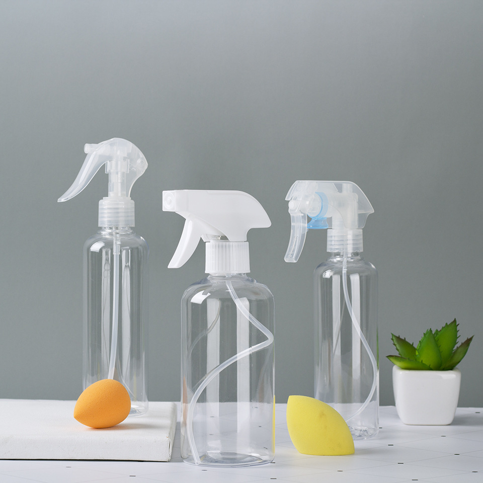 Customize Spray Bottle 250ml 300ml 500ml 750ml Pump Bottle Air Fresher Trigger Spray Container Hair Styling with Screw Cover