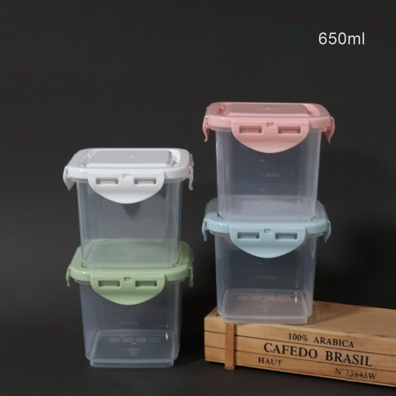 Factory Price Hard Plastic Thickened Mini Cake Box Custom Dessert Donut Box Macaron Egg Tart Take out Container for Food Use