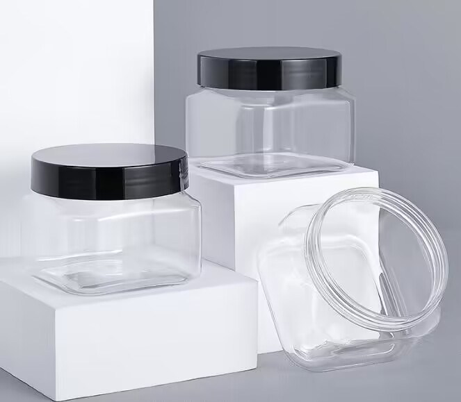 Empty Plastic Jars with Lids for Cosmetics 120ml 150ml 300ml Lotion Cream Scrub Body Butters Firming Skin Hot Cream Lotion Jar