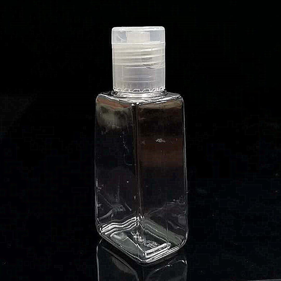 Wholesale 30ml 50ml mini Hand Sanitizer Empty Plastic Instant Disinfecting Alcohol Pocket Hand  Wash Antibacterial Hand With Cap