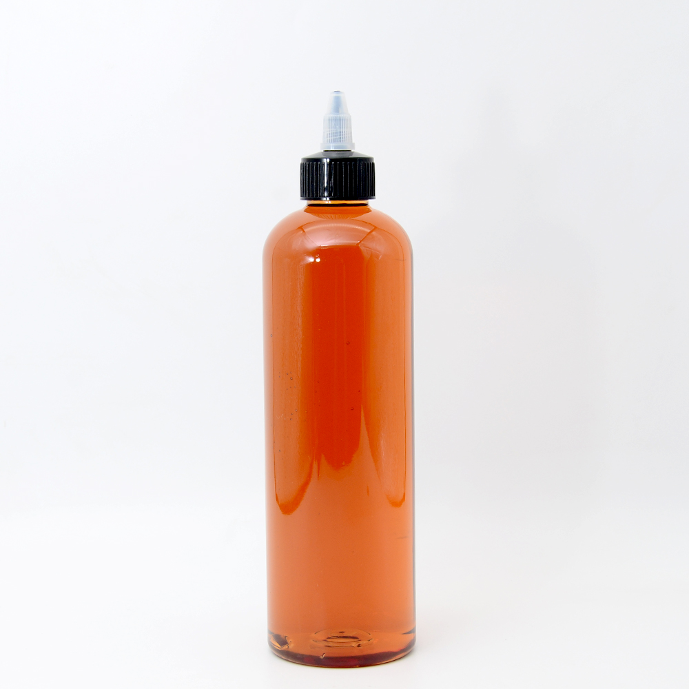 1oz 2oz 4oz 5oz 8oz Bullet Round Shape Transparent Squeeze Plastic Bottles with White Black Flip Disc Caps