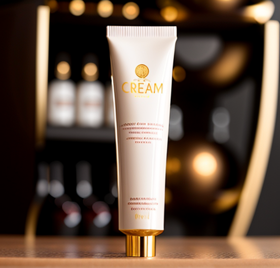 Black Gold Luxury Cosmetics Hand Face Cream Soft Squeeze Tube with Flip Top Cap skin care cream lotion soft squeeze plastic tube