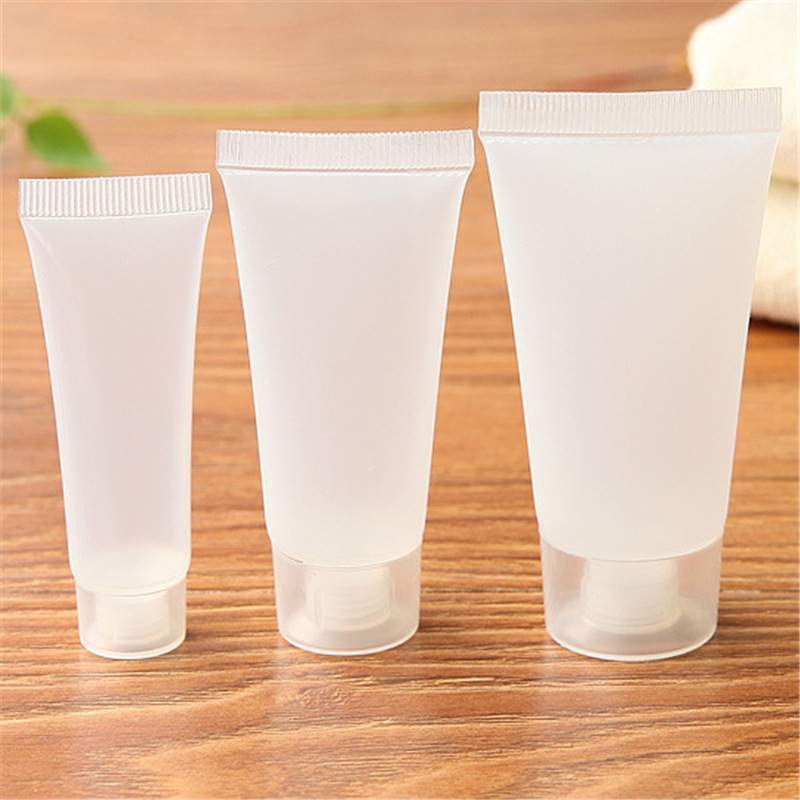 3 4 oz Plastic Bottles Cream Lotion Shampoo Travel Sample Containers squeeze tube cosmetic soft tube for facial cleanser