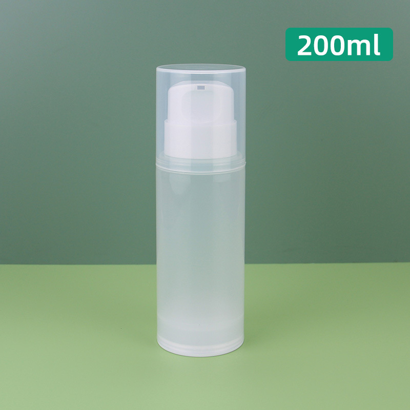 Skin Care 150ml 200ml 250ml Airless Lotion Bottle PP Face Eye Cream Liquid Foundation Serum bottle Cosmetic press pump bottle