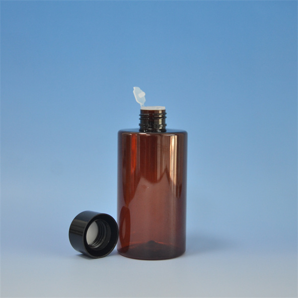 50Ml 100Ml Pet Transparent Facial Toner Cosmetic Bottle With Double Layer Screw Cap