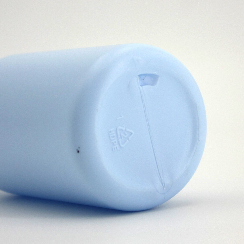 HDPE White Matte Cosmetic HDPE With Pump Plastic Bottles For Lotion Shampoo Bottle