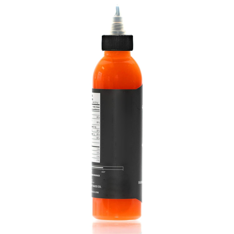Factory supply 18oz 525ml empty clear ketchup plastic sauce bottle squeeze Hair oil Bottle with label