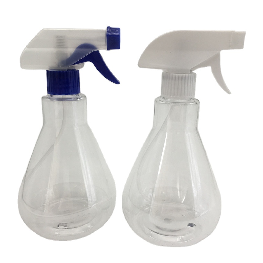 500ml Eco Friendly Sanitizer Spray Bottle Round PET Trigger Cleaning Plastic Spray Bottle Air freshener sprayer