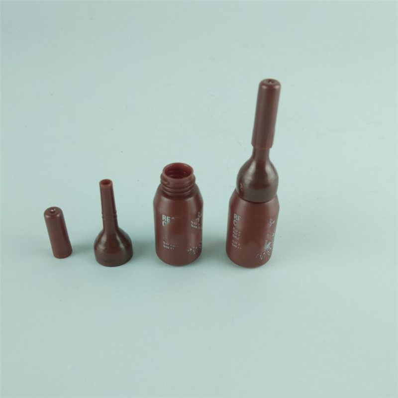 Travel Size 5ml Amber Brown Cosmetics essential oil serum dropper bottle Lotion Essence Portable dispenser