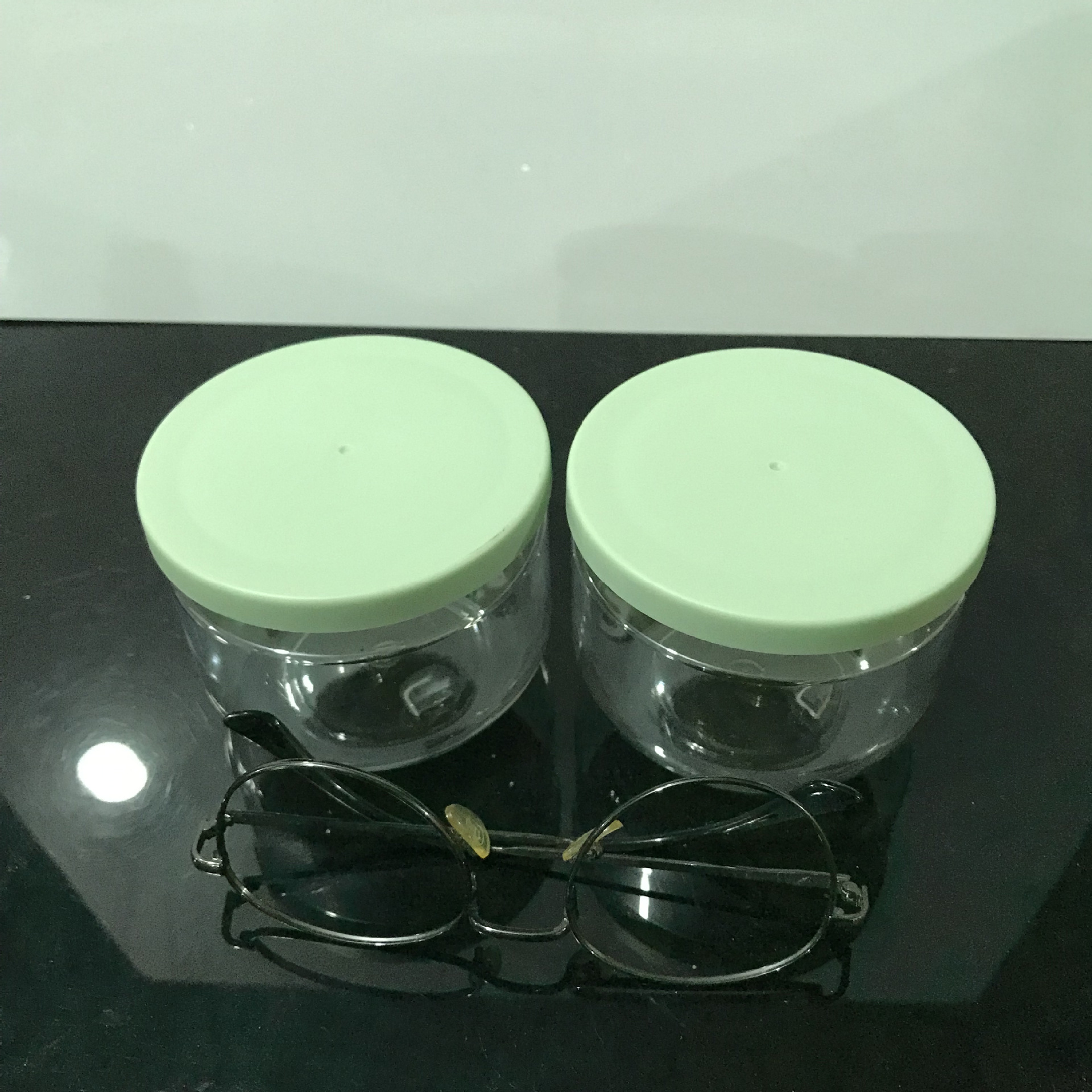 250ml avocado scrub bottle Wide mouth plastic Bottle Sleeping Scrub Body Butter Cream Mask Jar  face cream cosmetic packaging
