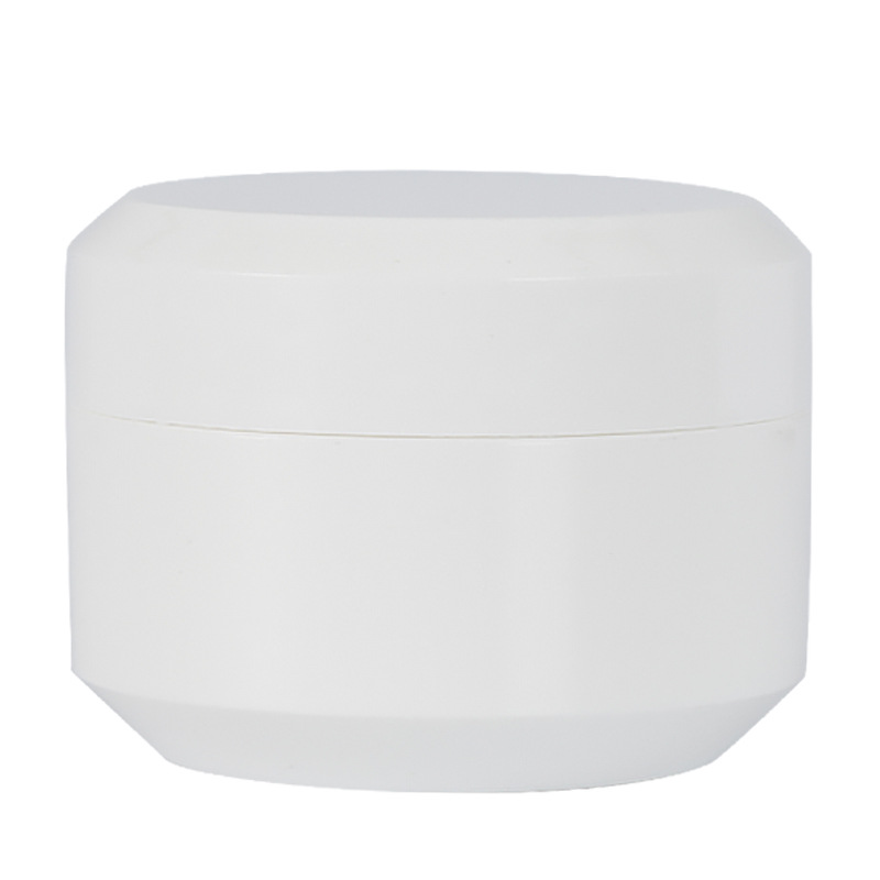5g10g15g30g50g round shape wide mouth empty matte pink blue black plastic face cream jar with lid
