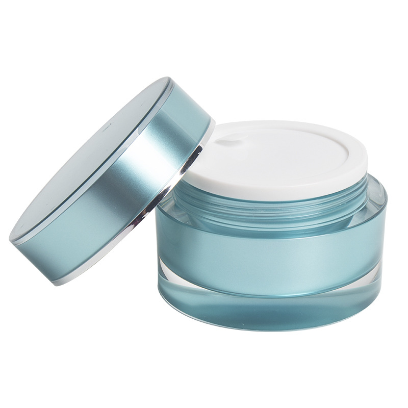 300ml Round shape  cream jars with lids cosmetics packaging  Plastic Empty Cream Jar Clear Cream Pot Containers
