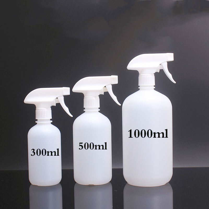 HDPE White 16oz 500ml plastic spray bottle 32oz amber spray bottle 250ml 750ml 1000ml trigger sprayer bottle