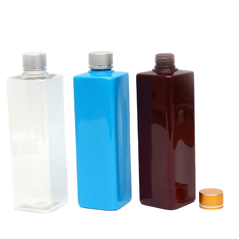 Travel empty PET clear round plastic bottle 10ml 20ml 30ml 50ml 60ml 100ml flip top PP cap empty plastic bottle