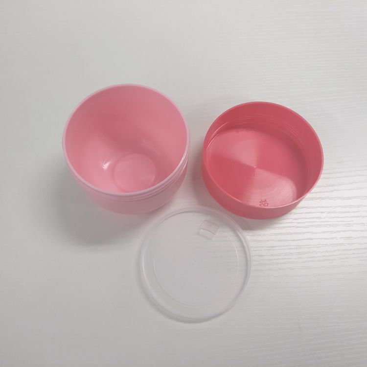 250g Cream Container Hair Butter Body Cream Packaging Jar Bowl shapeplastic PP facial Gel jar hair body scrub container
