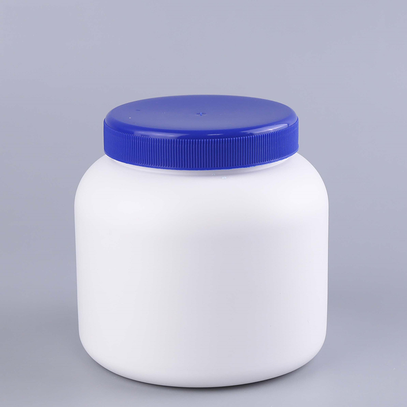 PP PE Jars Fitness Protein Powder Container 1L 2L  3L 5L 6.5L Color Custom Wide Mouth customized Protein Jar Plastic Bottle