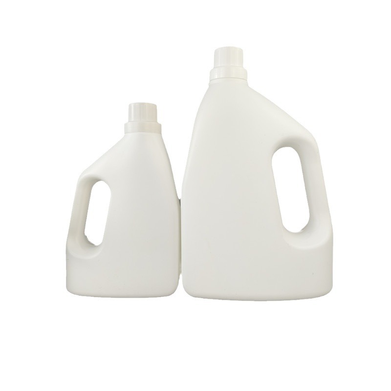 2L 3L 5L Empty HDPE Plastic Laundry Detergent Bottle Empty Bottles with Screw Cap plastic packaging