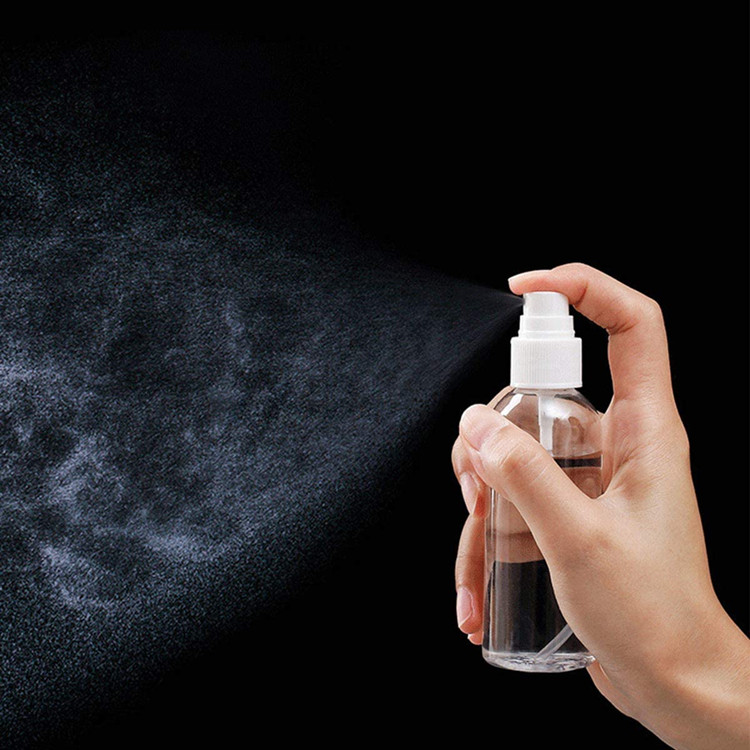 50ml 100ml Refillable Plastic Spray Bottles Perfume Fine Mist Lotion Pump Sprays with custom color 30ml body oil spray bottle