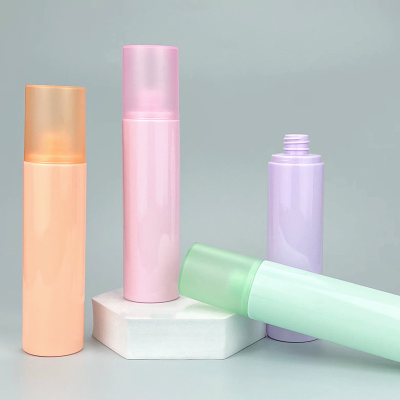 Customize Luxury wholesale Round 5ml 10ml 15ml Mini Clear Spray Bottle Plastic Perfume Sample Atomizer tester Oil Packaging