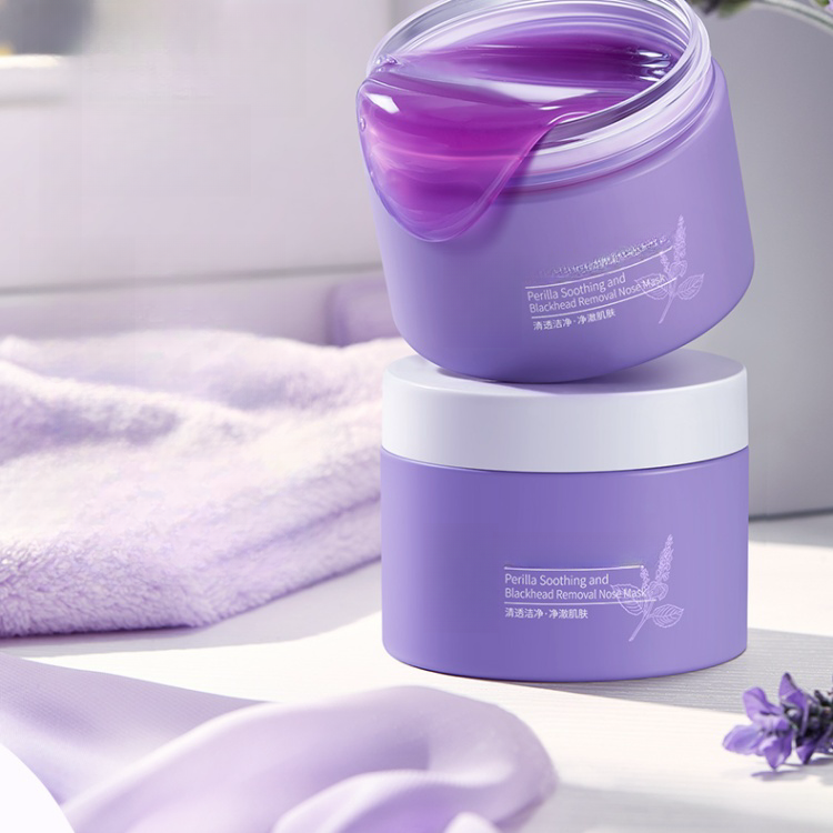 100ml 150ml 180ml 4oz 6oz 8oz Matte Blue body butter jars with lids for cosmetics packaging containers