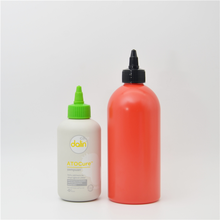 PET BPA free squeeze juice sauce bottle with leak proof screw cap for Salad Dressing Tomato Sauce Ketchup Bottle With Lids
