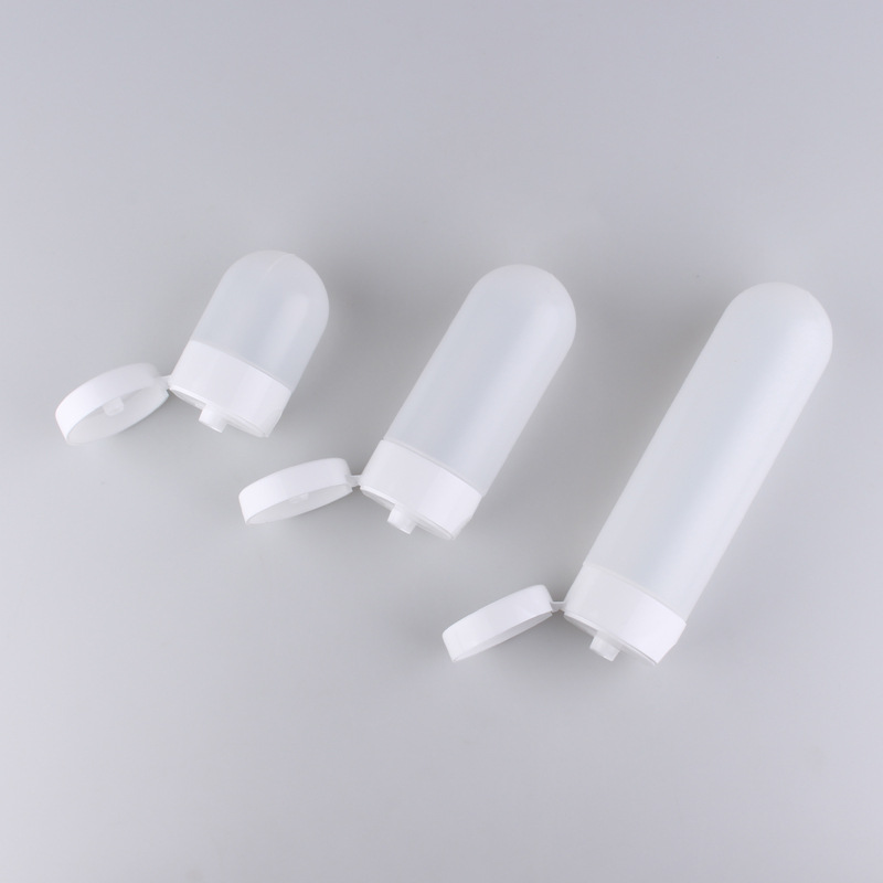 Hot Soft Touch PE Tube For Cosmetics Lotions Cleanser Shampoo Inverted Flip Top Cap Hand Cream Soft Squeeze Tube 30ml 60ml 100ml