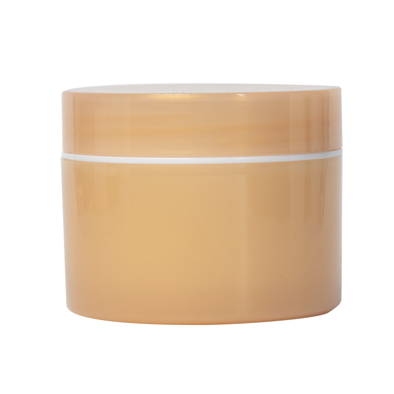 200g  Double Wall plastic Frosted cream Jar with Screw Cap  wide mouth cosmetic plastic jars face mask container