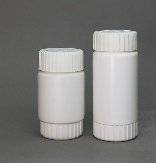 100ml 150ml 175ml HDPE Plastic Jar Bottle with Screw cap health care capsules bottle packaging