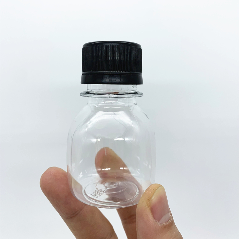 100ml 60ml 2oz bottle with lid ginger plastic shot bottle energy shot juice jar 60ml plastic bottles 2oz