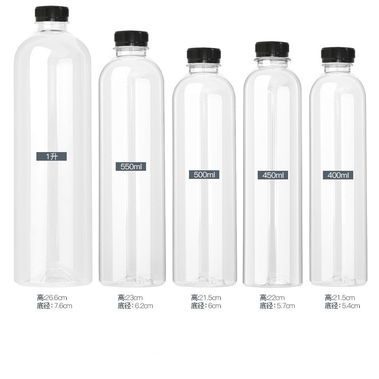 100ml 28mm Small Mini Samples PET Plastic Empty Round Juice Drink Containers Energy Ginger Shot Bottles with Tamper Proof Caps