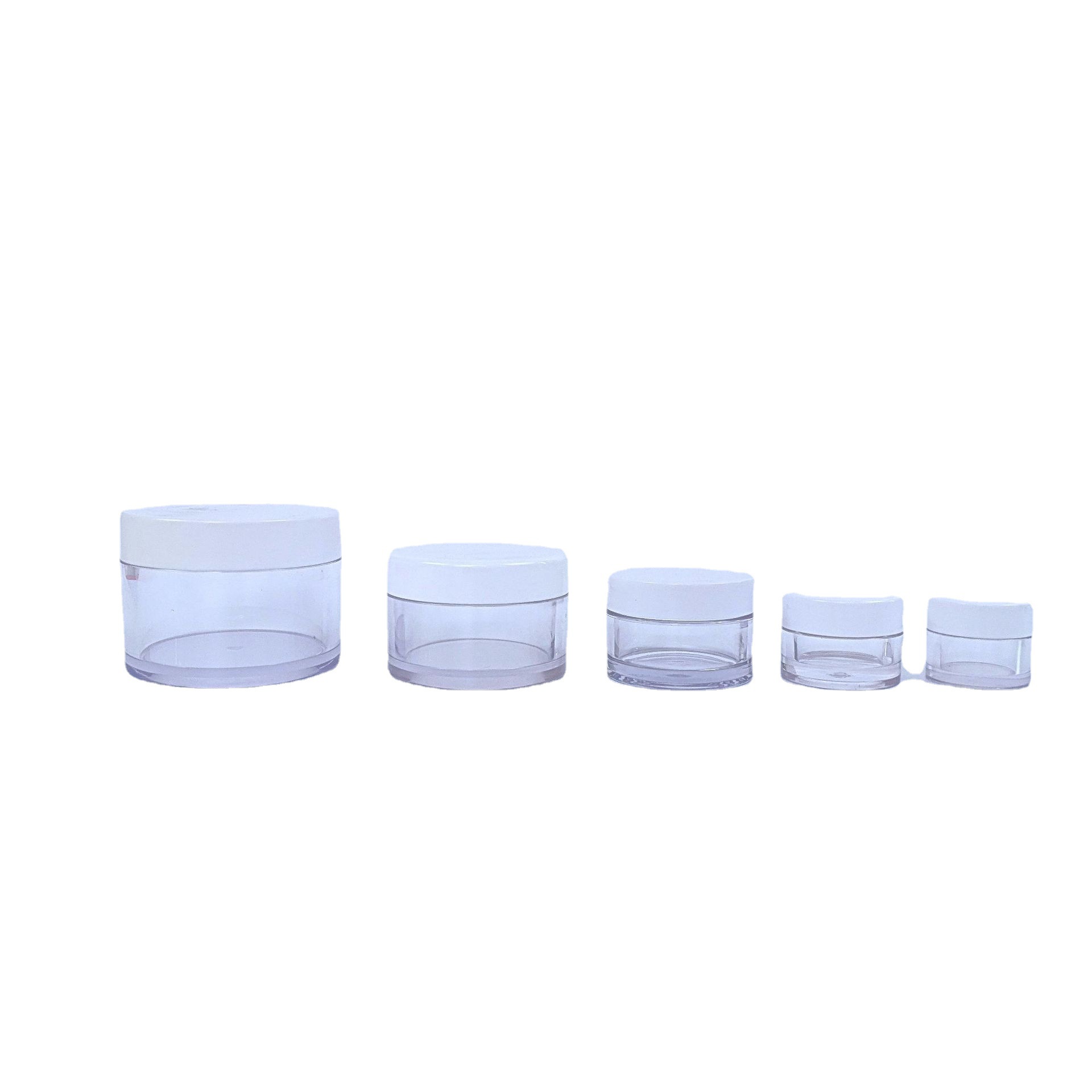 30g/60g/120g PETG Cosmetic Cream Jar Eyeshadow Box Plastic Skin Cream Packaging