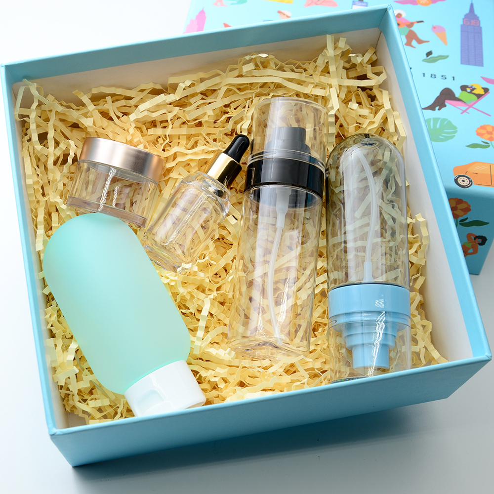 Thick Wall  PET PETG15ml 30ml 50ml 60ml Flat Shoulder Amber Green Hair Oil Serum Plastic Dropper Bottle Essential Oil bottles