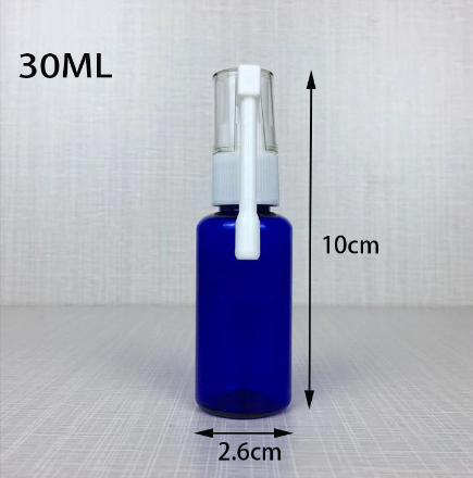 30ml Empty round shoulder plastic PET bottle Empty Mist Spray Bottles For Fragrance Perfume Alcohol Liquid