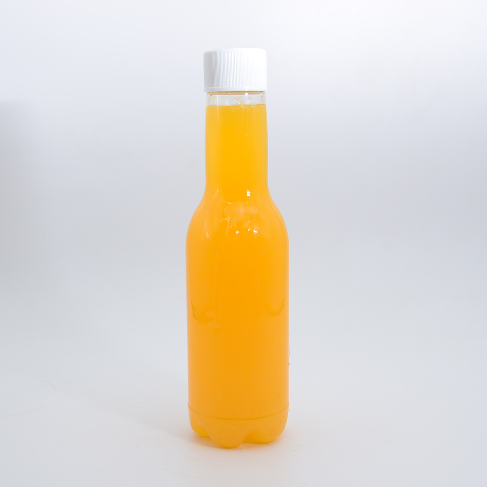 Long Neck Plastic Beer Bottle 375 ml Clear PET Bottles for Carbonated Drinks Beverage Soda Bottles with Child Resistant Cap